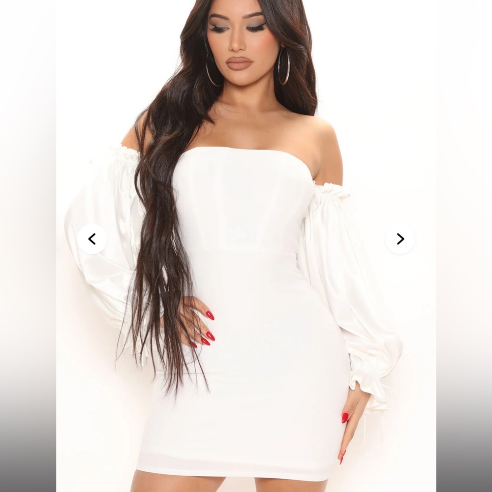 Think Of Us Mini Dress - Fashion Nova